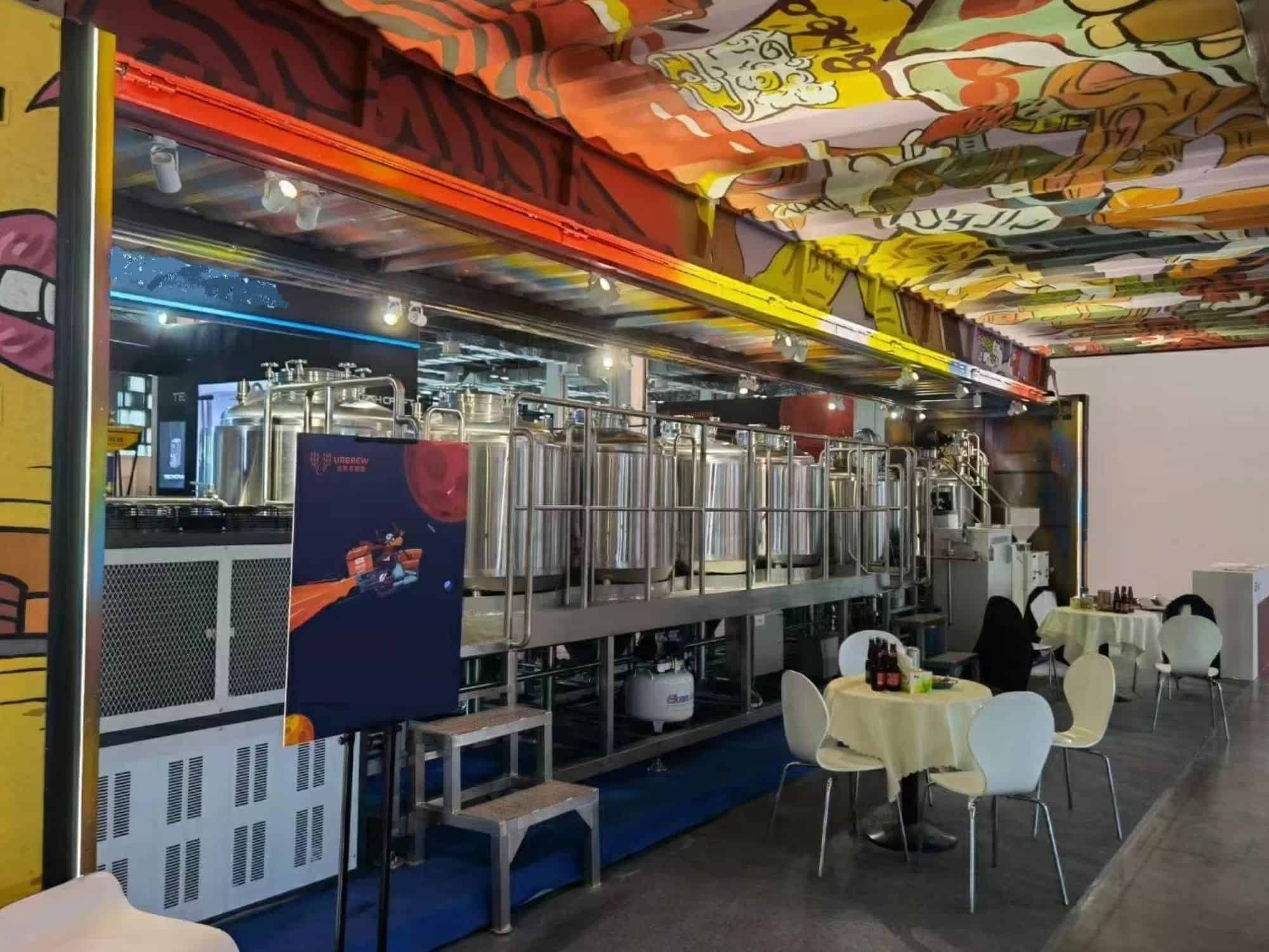Ansicht links von Lehui Brewhouse