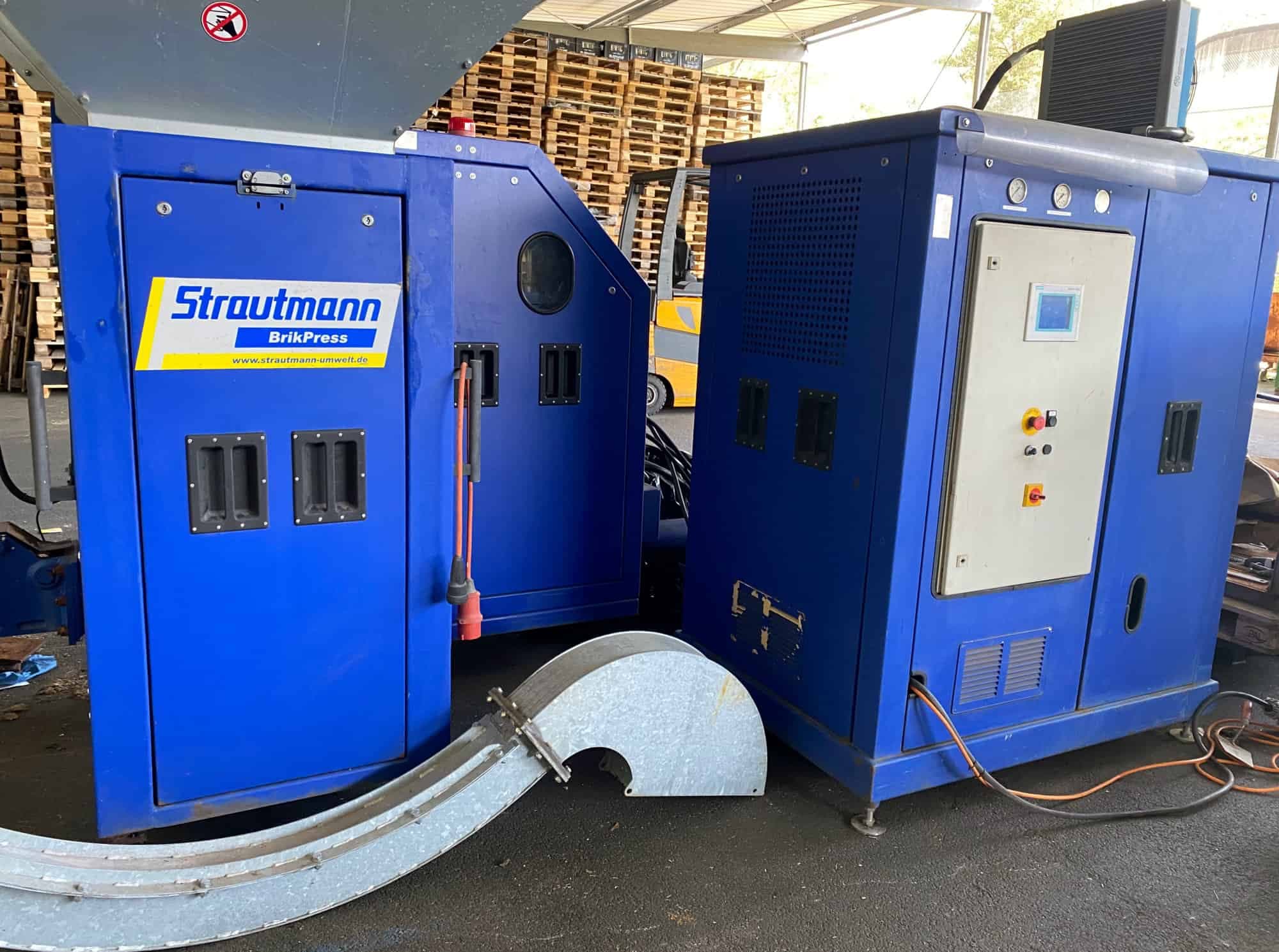 Ansicht links of Strautmann BrikPress 080 SP ES