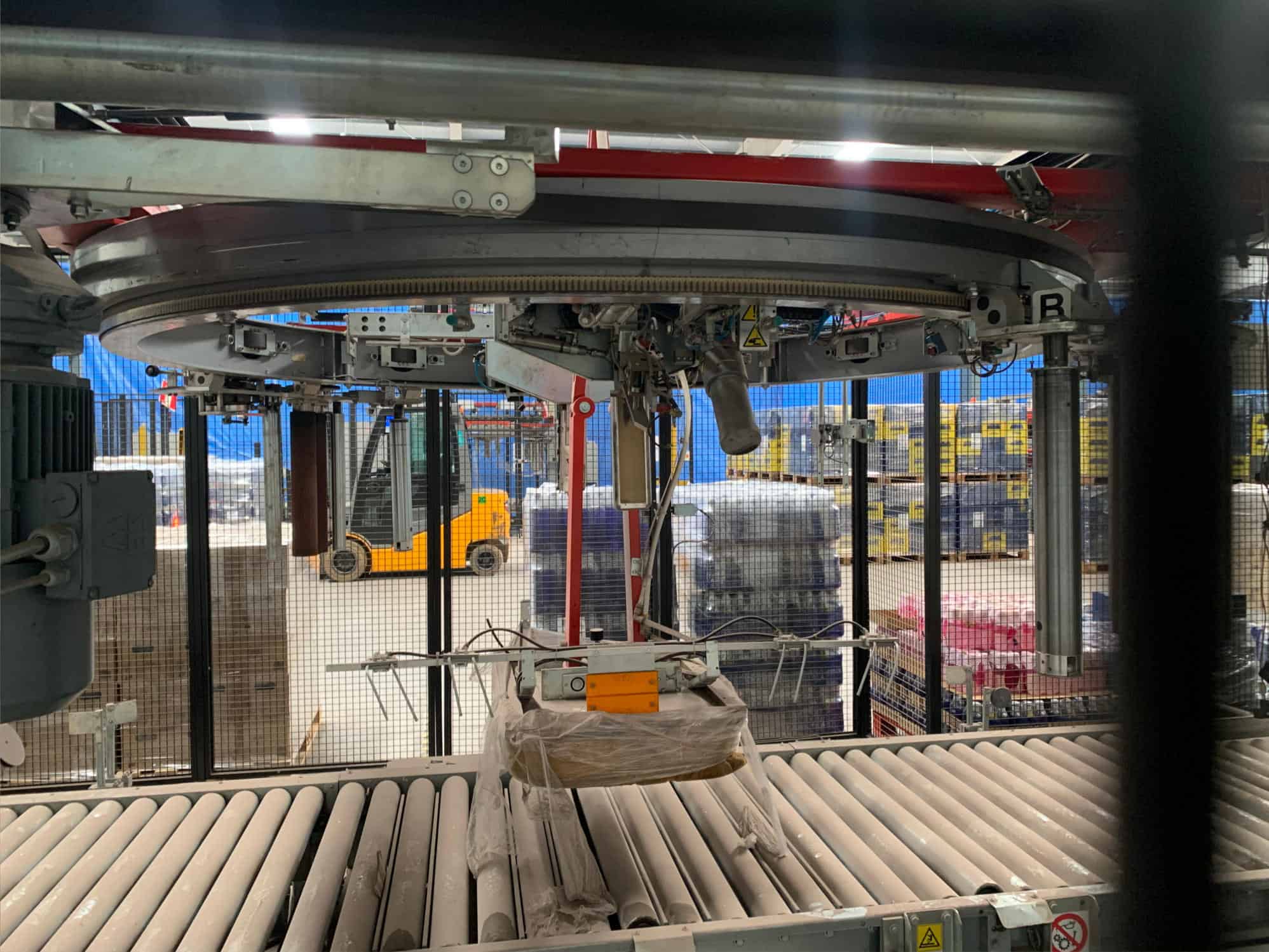 Arbeitsraum of Sacmi / Robopac Palletizer, Genesis, Helix HS40