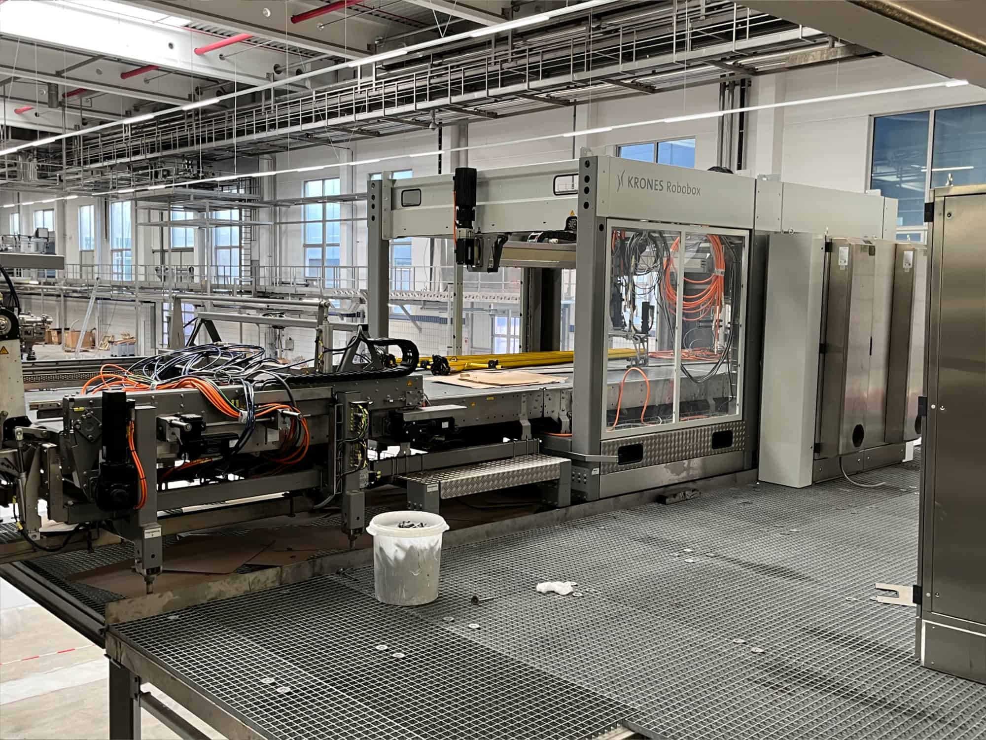 Ansicht rechts of Krones Modulpal 2A / Robobox
