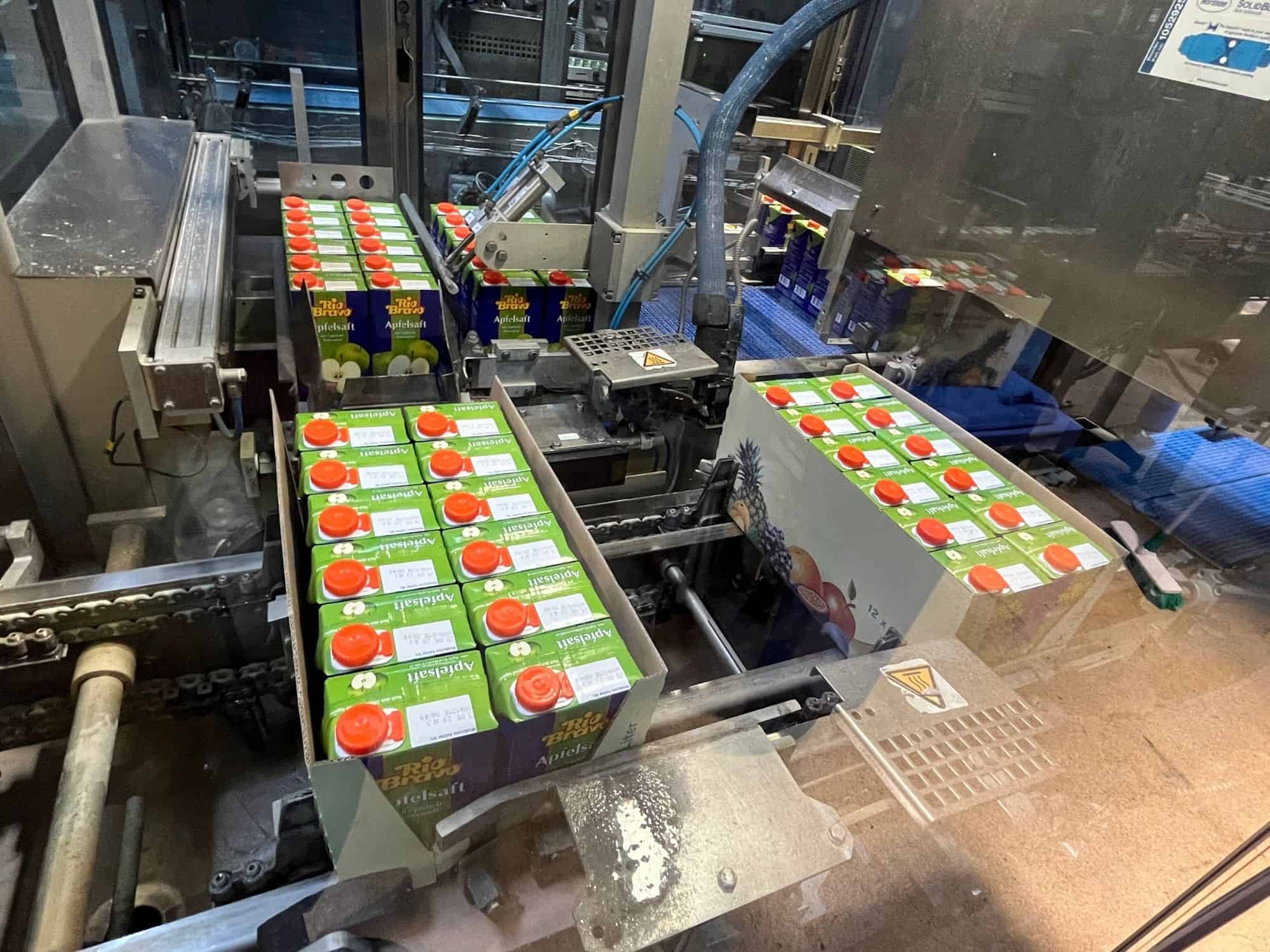 Arbeitsraum of Tetra Pak TBA 21