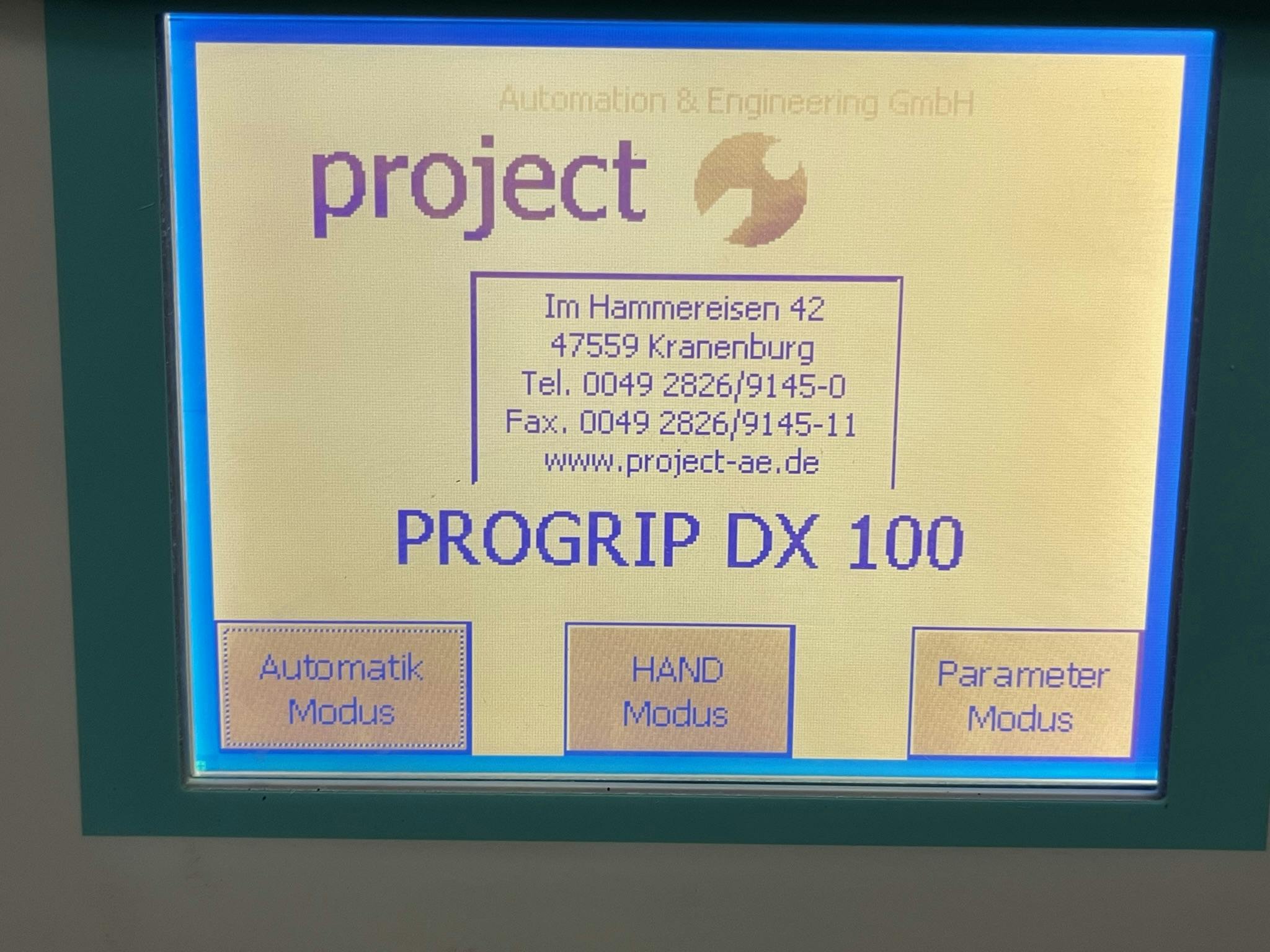Detail des Projekts A & E Progrip DX100